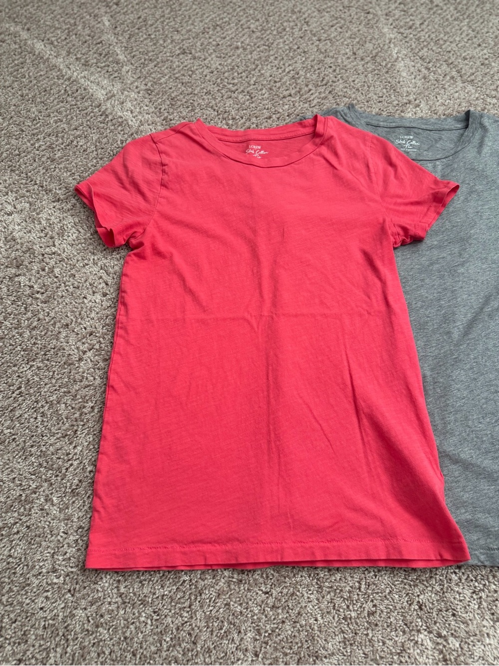 J. Crew Slub Cotton Tee set of 5 - Picture 4 of 7